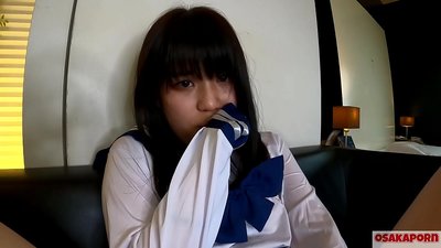 18 tausaga le matua o le teine ​​Iapani ma ana tama'i susu squirts ma orgasms i tamatamailima fucking ma feusuaiga meataalo. Teine Asia i le aoga cosplay toniga e tuʻuina atu blowjobs i vitio amateur. Mao 7 OSAKAPORN.